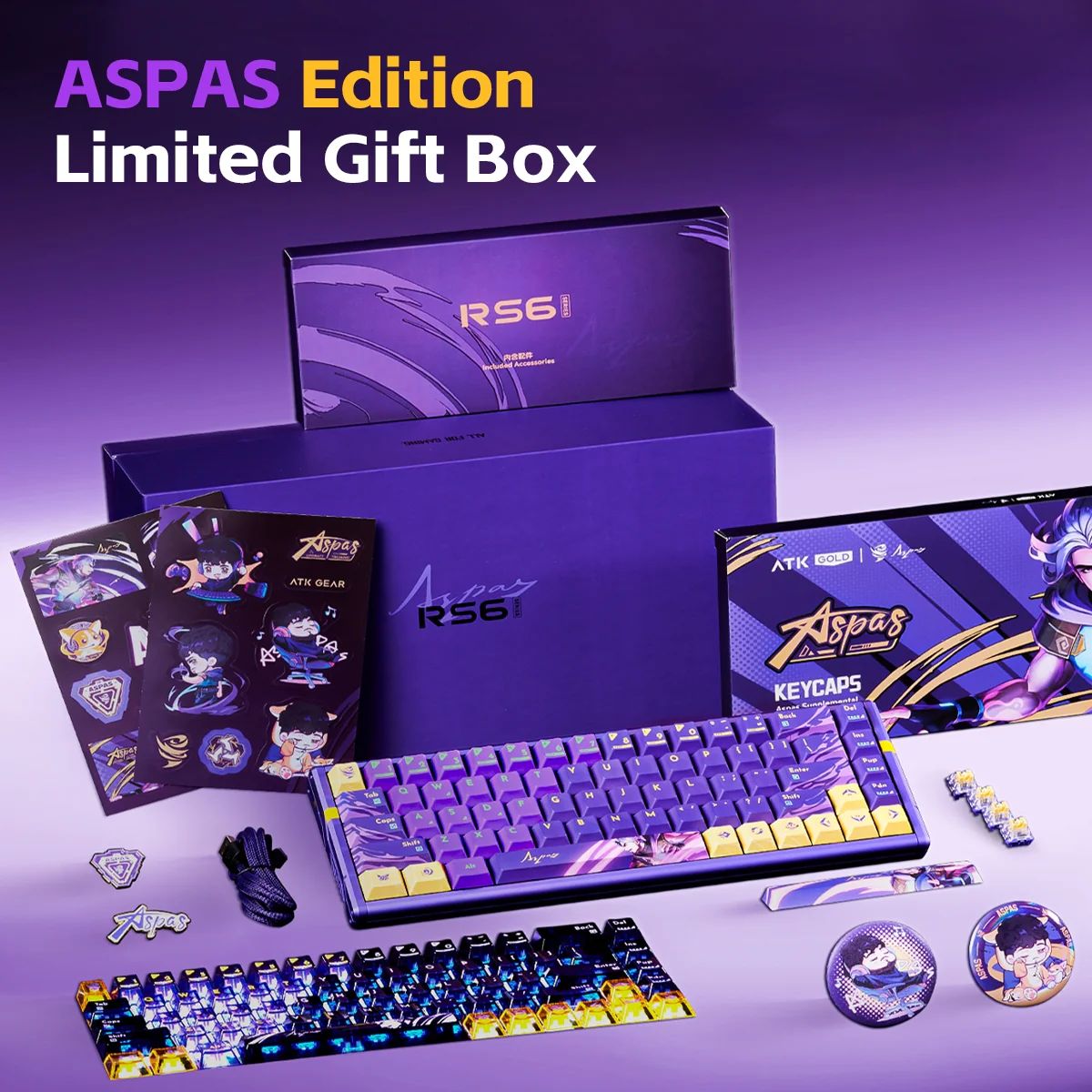 ATK RS6 Aluminum Hall Effect Keyboard - Image 5