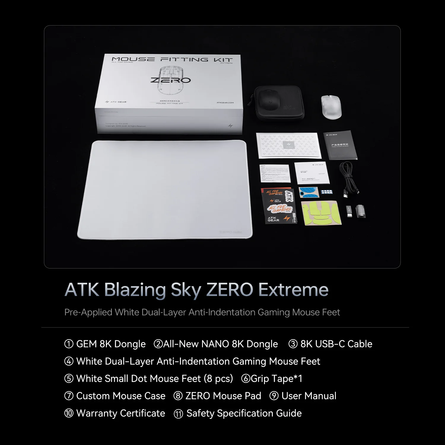 ATK Blazing Sky ZERO Ultralight Wireless Gaming Mouse - Image 10