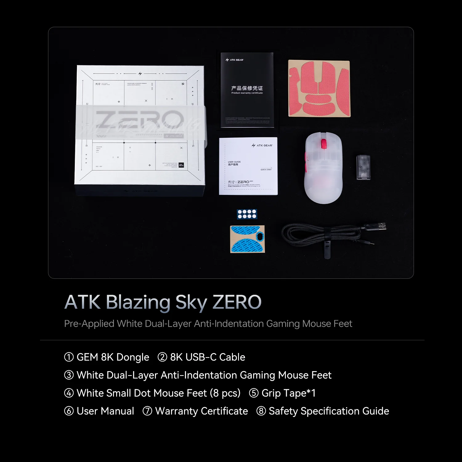ATK Blazing Sky ZERO Ultralight Wireless Gaming Mouse - Image 11